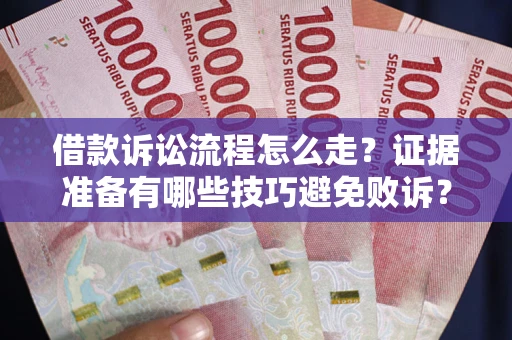 武汉借款诉讼流程怎么走？证据准备有哪些技巧避免败诉？