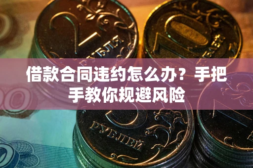 武汉借款合同违约怎么办？手把手教你规避风险