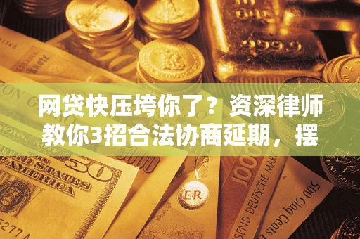 武汉网贷快压垮你了？资深律师教你3招合法协商延期，摆脱暴力催收！