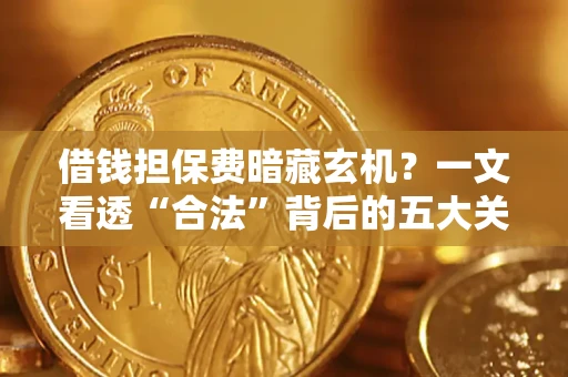 武汉借钱担保费暗藏玄机？一文看透“合法”背后的五大关键陷阱