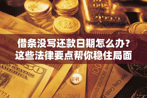 武汉借条没写还款日期怎么办？这些法律要点帮你稳住局面