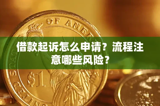 武汉借款起诉怎么申请？流程注意哪些风险？