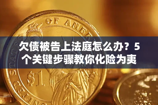武汉欠债被告上法庭怎么办？5个关键步骤教你化险为夷