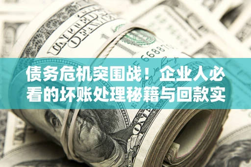 武汉债务危机突围战！企业人必看的坏账处理秘籍与回款实战指南
