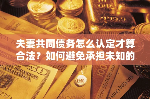 武汉夫妻共同债务怎么认定才算合法？如何避免承担未知的债务风险？