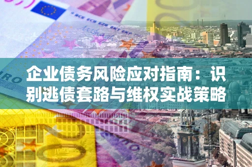 武汉企业债务风险应对指南：识别逃债套路与维权实战策略